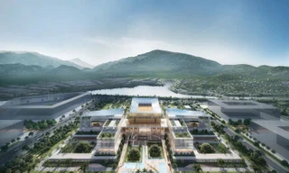 Trụ sở chung tỉnh Khánh Hòa lấy cảm hứng từ núi Hòn Chuông và chip bán dẫn