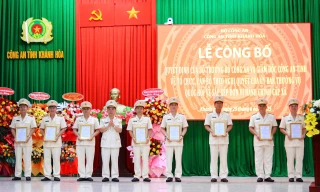 Lãnh đạo Công an tỉnh Khánh Hòa mới gồm những ai?