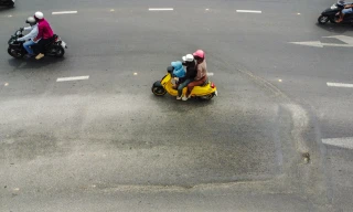 Siêu âm mặt đường tìm nguyên nhân sụt lún dự án 1.350 tỷ của Tập đoàn Phúc Sơn