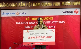 Nhận tin trúng vé số, tưởng chỉ vài chục nghìn hóa ra gần 56 tỷ