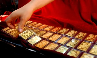 Giá vàng SJC tăng lên mức 85 triệu đồng/lượng. (Ảnh:Như Ý). 