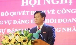 Ông Phạm Toàn Vượng - tân Tổng giám đốc Agribank. Ảnh Agribank