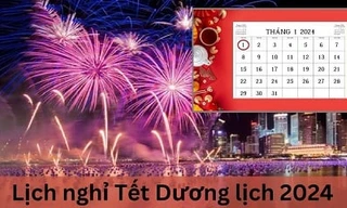 Tết Dương lịch 2024, người lao động có thể được nghỉ 3 ngày. (Ảnh minh họa, ST). 