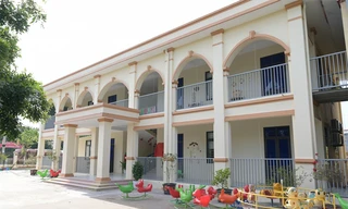 BSR tài trợ 5 tỷ đồng xây dựng công trình nhà lớp học Trường Mầm non thôn Yến Đô.