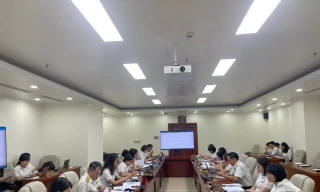 Toàn cảnh Hội nghị rà soát quy trình tiếp nhận, giải quyết và trả kết quả giải quyết thủ tục hành chính (TTHC) thuế theo cơ chế một cửa, một cửa liên thông (Quy trình một cửa).