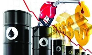 Dầu thô lao dốc dưới 30 USD/thùng. ảnh minh họa ​