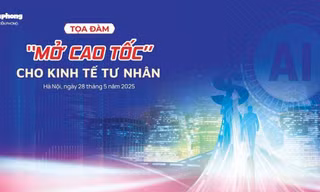 Sáng mai, Báo Tiền Phong tổ chức tọa đàm: 'Mở cao tốc cho kinh tế tư nhân' 