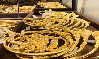 Đầu tuần, giá vàng đồng loạt tăng mạnh. ảnh minh hoạ 