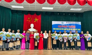 Ninh Bình: Công nhận 16 nam giới là hội viên danh dự Hội Liên hiệp Phụ nữ