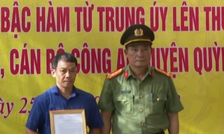 Tiếc thương Thượng úy công an trẻ nhiệt huyết, hết lòng vì nhân dân