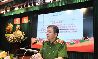 Tướng Công an nói về khám nghiệm hiện trường trên không gian mạng