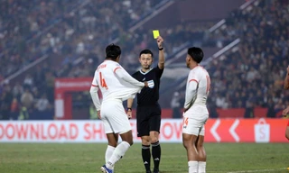 Trọng tài Nagamine Koki là gương mặt khá quen với CĐV Việt Nam. 