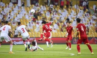 Đội tuyển Việt Nam sẽ tiếp các ông lớn châu lục tại Mỹ Đình ở Vòng loại thứ 2 World Cup 2022. (ảnh Hữu Phạm)