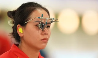 Xạ thủ Trịnh Thu Vinh thuộc nhóm ứng viên cho cuộc đua VĐV tiêu biểu toàn quốc 2024 