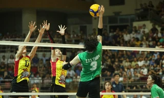 Giải bóng chuyền nữ Cát Bà 2022 nằm trong khuôn khổ các hoạt động thuộc Tuần lễ văn hoá, thể thao, du lịch. (ảnh Anh Huyền)