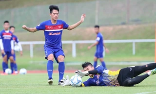 U22 Việt Nam được đánh giá ngoan và hiền hơn các thế hệ đàn anh dự những kỳ SEA Games trước đây. Ảnh: Vnexpress