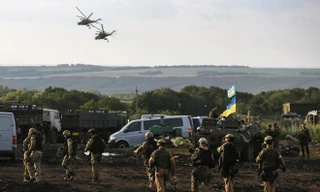 Binh sĩ Ukraine tại miền đông