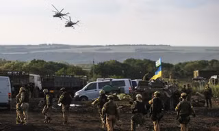 Binh sĩ Ukraine tại miền đông