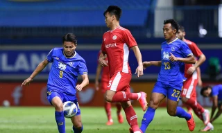 Viettel nhận thất bại thứ 2 ở AFC Champions League khi thua BG Pathum United 0-2. (ảnh Hà Phạm)