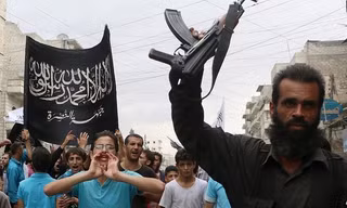 Biểu tình ủng hộ al Nusra tại Aleppo, Syria