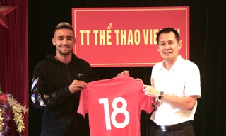 Bruno Matos được chờ đợi sẽ giúp tăng cường hàng công của Viettel ở LS V-League 2021. (ảnh Hà Trần)