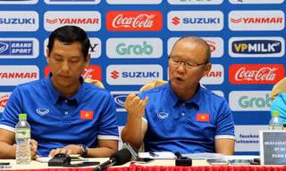 HLV Park Hang Seo muốn đội tuyển Việt Nam giành ngôi nhất bảng A ở AFF Cup 2018.