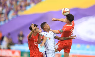 Viettel sẵn sàng cho cuộc đua vô địch ở V-League 2024 (ảnh Anh Tú)
