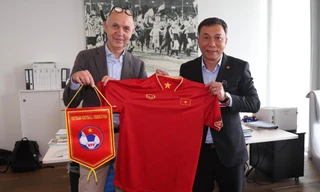 VFF đẩy mạnh hợp tác quốc tế với nhiều quốc gia, bao gồm Liên đoàn bóng đá Đức. (ảnh Anh Đoàn)