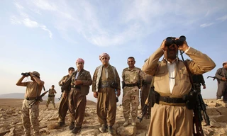 Các tay súng thuộc lực lượng người Kurd ở Iraq