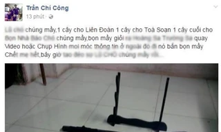 Chí Công khẳng định facebook bị "hack".