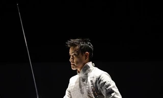 Vũ Thành An hướng tới bảo vệ tấm HCV tại SEA Games 31. (ảnh QĐND)