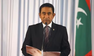 Tổng thống Maldives Abdul Gayoom Yameen