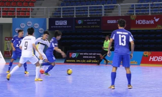 Thái Sơn Bắc và Đà Nẵng đã tạo nên trận đấu hấp dẫn ở giải futsal quốc gia 2018.