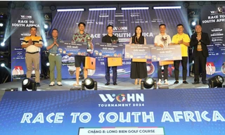 Các golfer giành vé tới Nam Phi du đấu tháng 11/2024 (ảnh Huỳnh Huỳnh)