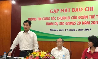 Đoàn TTVN dự SEA Games 29 còn 2 phó đoàn.