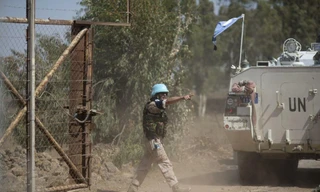 Lực lượng gìn giữ hòa bình của Liên Hợp Quốc làm nhiệm vụ tại khu vực cao nguyên Gola