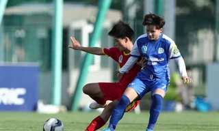  Tp Hồ Chí Minh I giành 3 điểm quan trọng trước đối thủ đua vô địch Than KSVN (ảnh Anh Đoàn)