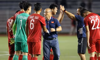 HLV Park Hang Seo và các học trò đang đứng trước thử thách cuối cùng ở SEA Games 30.