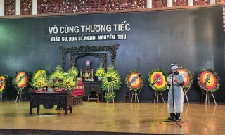 Lời tiễn biệt họa sĩ Nguyễn Thụ