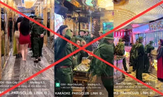 Sở Văn hóa và Thể thao xác minh vụ mặc đồ thanh niên xung phong trong quán karaoke