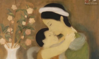 Bức tranh của họa sĩ Lê Phổ được gõ búa hơn 10 tỷ đồng