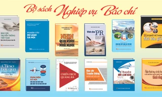 Bộ 30 cuốn sách về nghiệp vụ báo chí, truyền thông