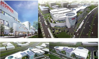 Trung tâm thương mại nơi xảy ra sự cố.