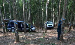 Cơ quan chức năng đang phong toả hiện trường điều tra nguyên nhân