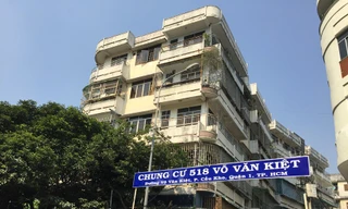 Sẽ tháo dỡ, xây mới chung cư nghiêng nguy hiểm ở Sài Gòn