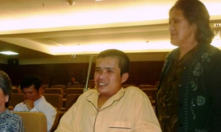 Bệnh nhân 'chân voi' xuất viện