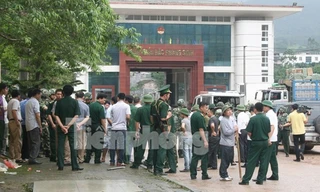 Cửa khẩu Bắc Phong Sinh. Ảnh: Thành Duy