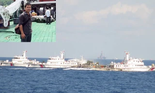 Tàu Trung Quốc gia tăng các hành động gây hấn, đe dọa, xịt vòi rồng vào các tàu chấp pháp của Việt Nam. 