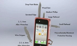 Vỏ iPhone trở thành công cụ đa năng