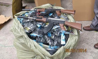 Tịch thu hơn 1,5 nghìn khẩu súng